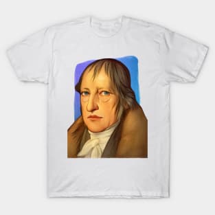 German Philosopher Georg Wilhelm Friedrich Hegel illustration T-Shirt